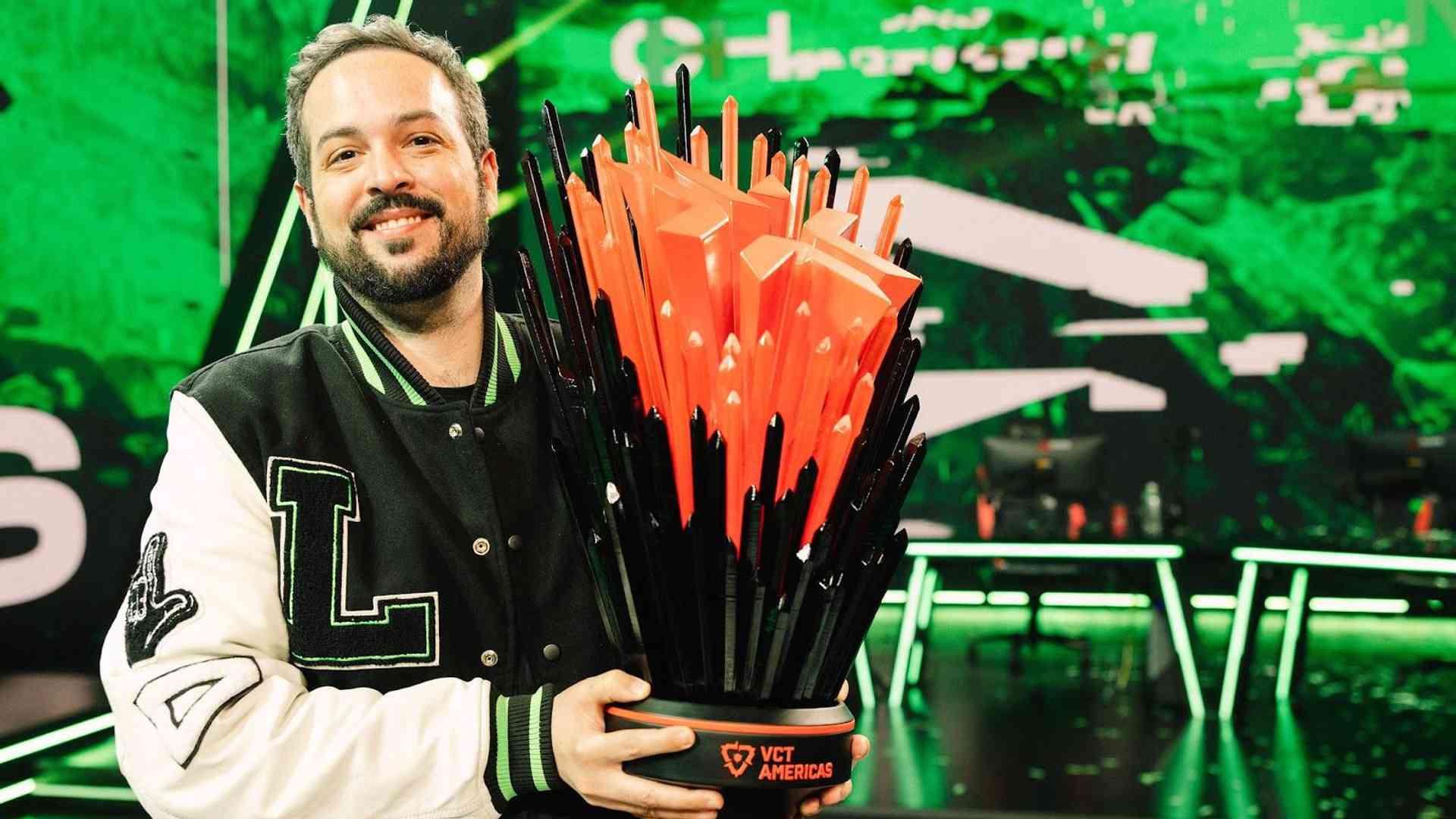 LOUD taking home VALORANT Champions trophy to Brazil