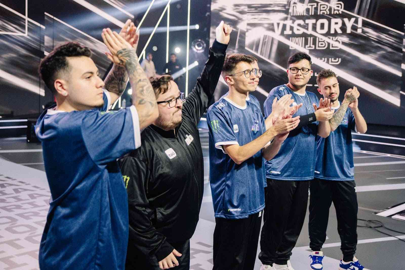 arztin and MIBR are on the road to greatness as they take down Cloud 9 to start their journey. Image by Colin Young-Wolff/Riot Games