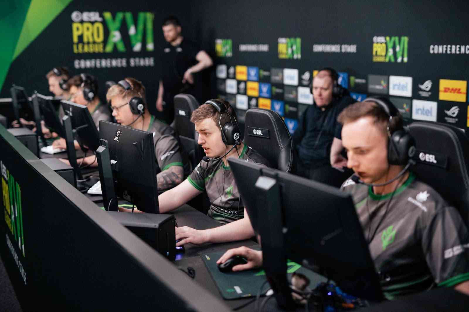 The roster for Sprout compete at the ESL Pro League XVI