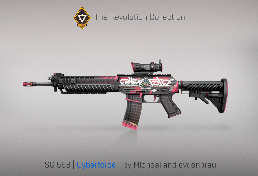 SG 553 Cyberforce by Michael and evgengrau