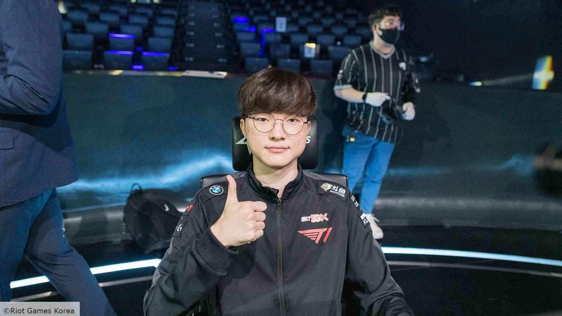 Faker wins Red Bull Esports Player Of The Year poll