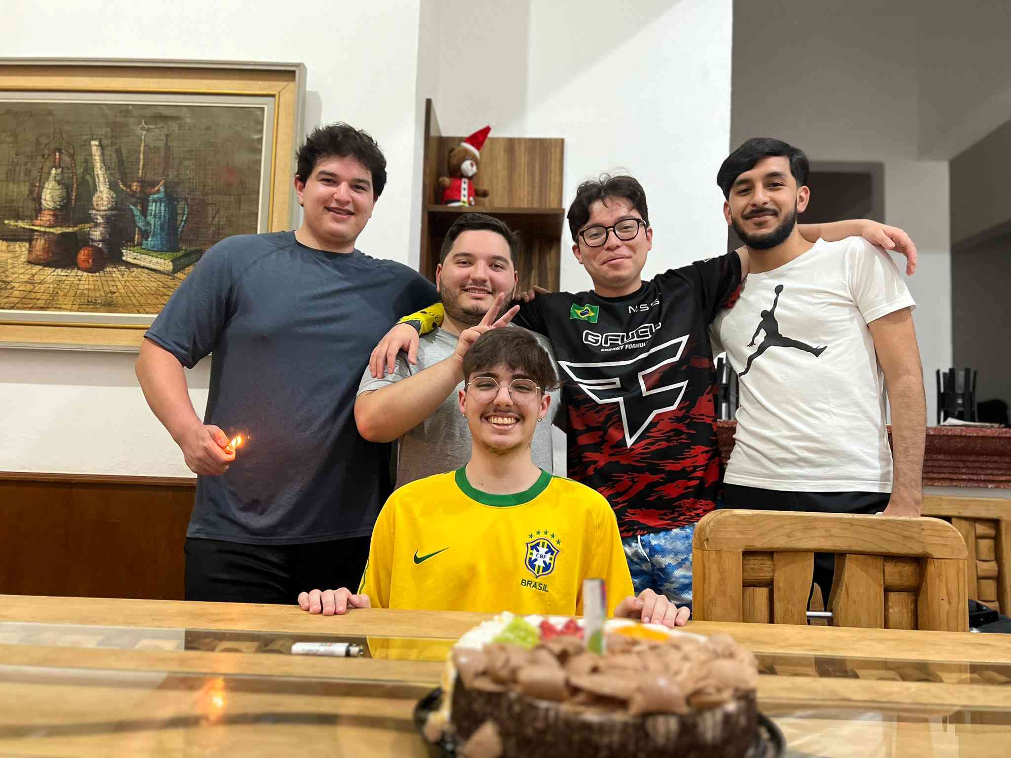 A team celebration for H4skk's birthday (Image Credits: Twitter/AlphaAtherisACA)