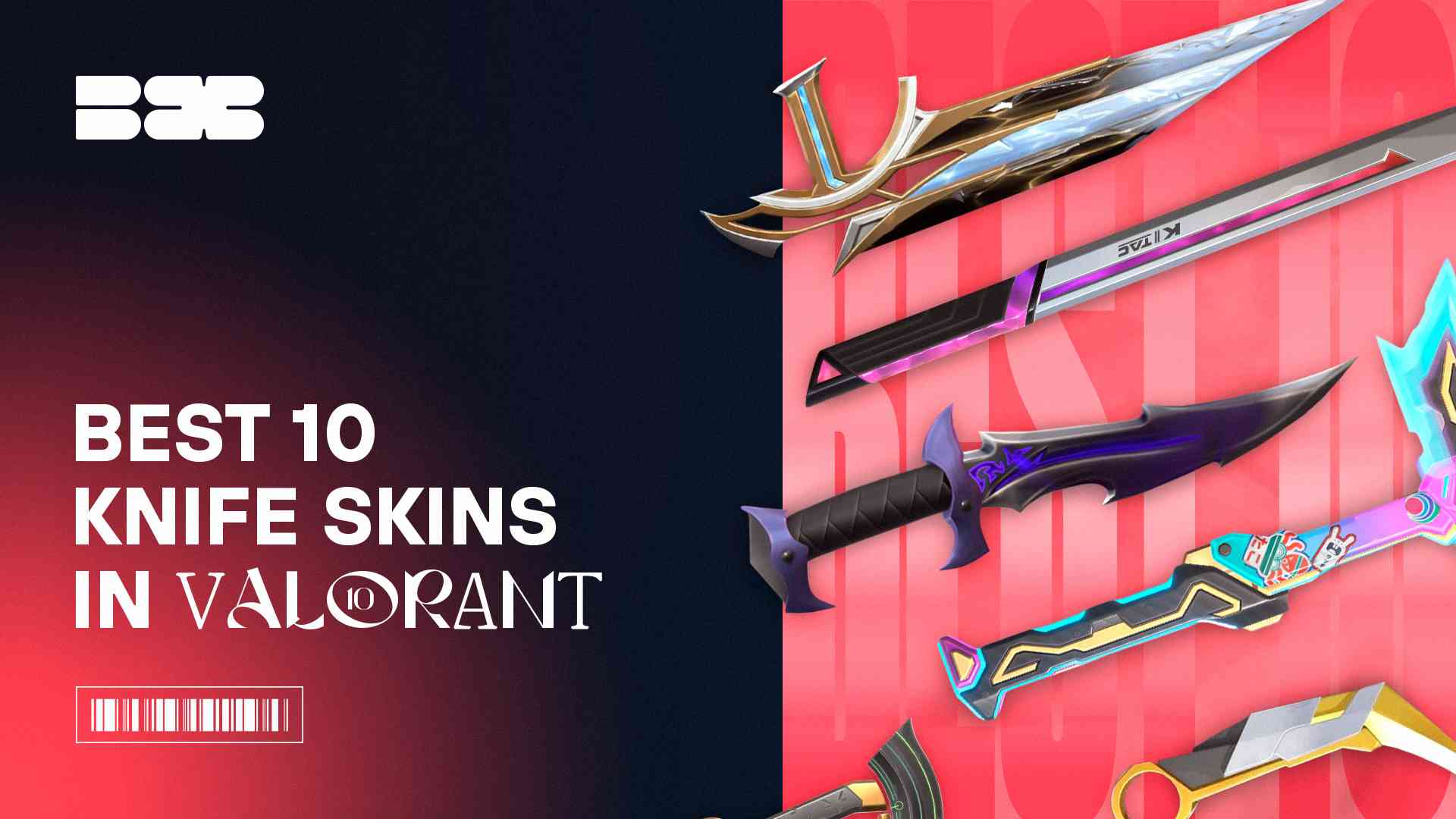 Best 10 Knife Skins in Valorant