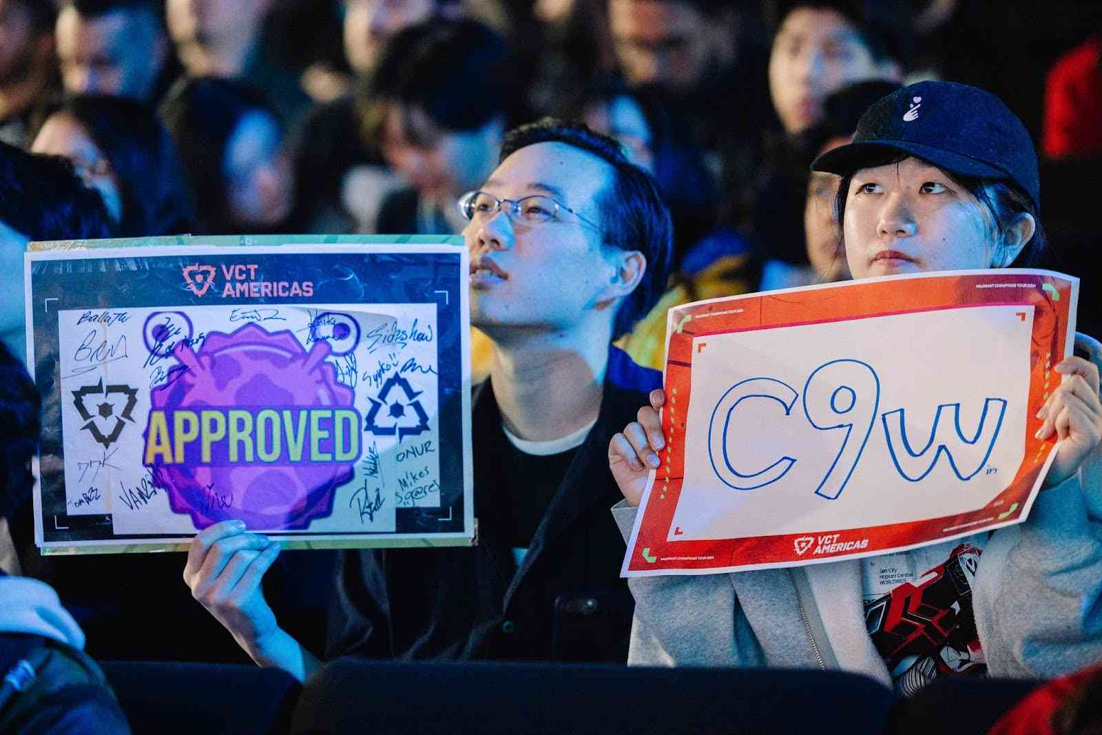 There were a lot of Cloud 9 fans in the audience, disappointed with the early departure of their team. Image by Colin Young-Wolff/Riot Games
