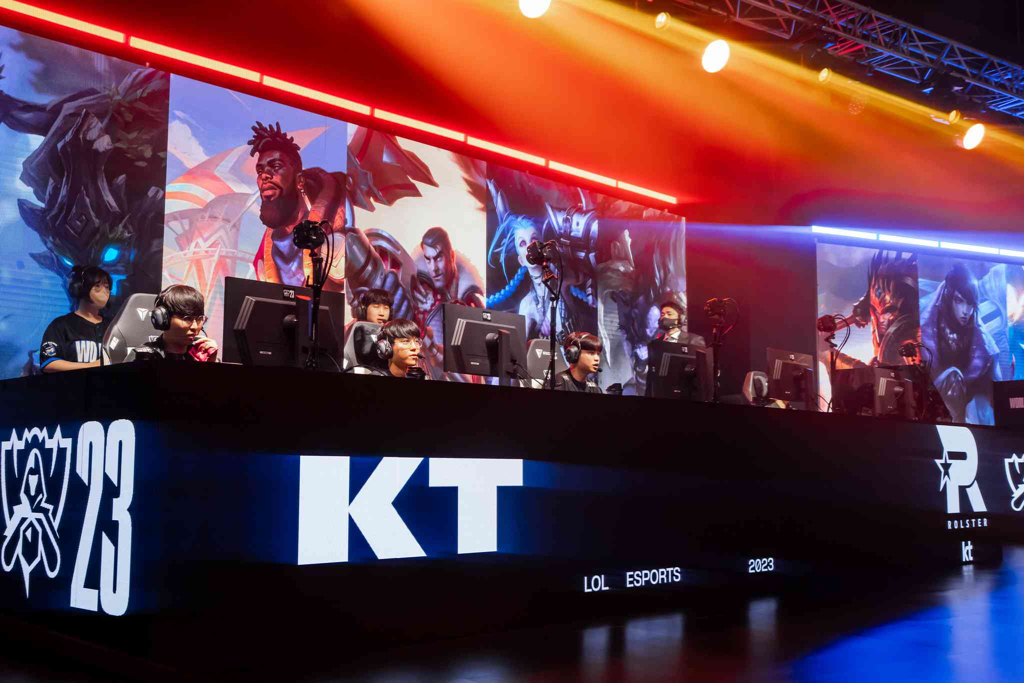 KT remains in the fight for prominence (Image Credit: Colin Young-Wolff/Riot Games)