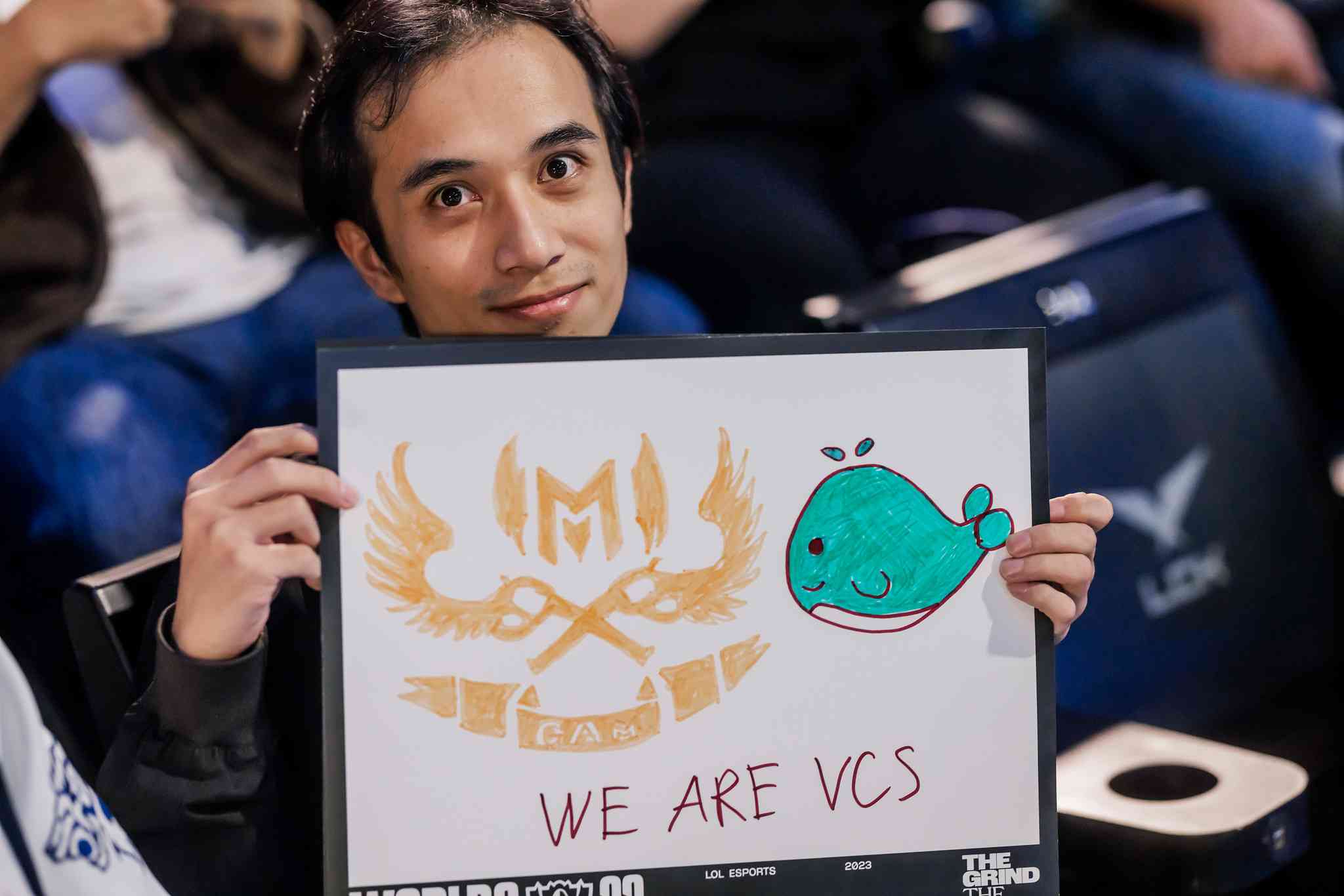 The Worlds audience is excited for the rematch of VCS’ young blood (Image Credits: Colin Young-Wolff/Riot Games)