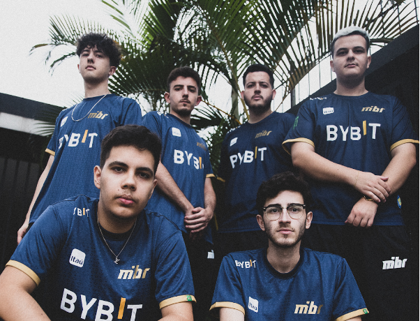 Picture of MIBR's 2023 lineup. Credit: MIBR