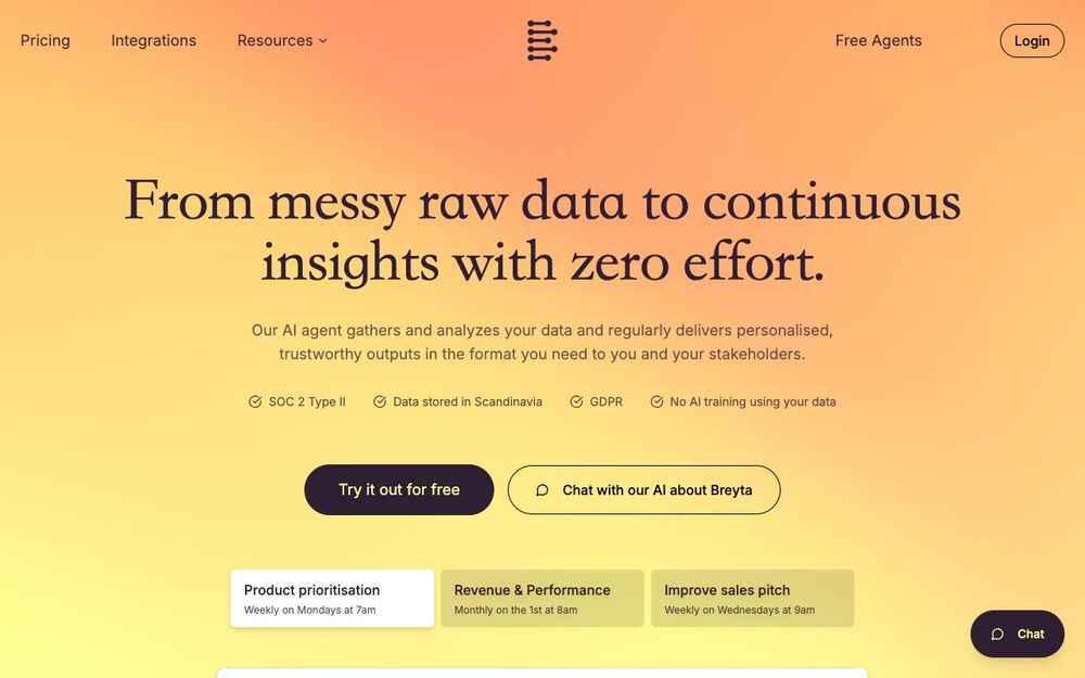 Screenshot of Breyta AI Screenshot of Breyta AI