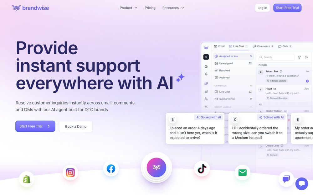 Screenshot of Brandwise