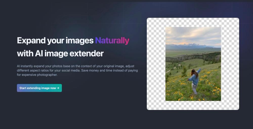 Screenshot of AI Image Extender Screenshot of AI Image Extender