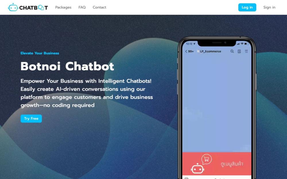 Screenshot of Botnoi