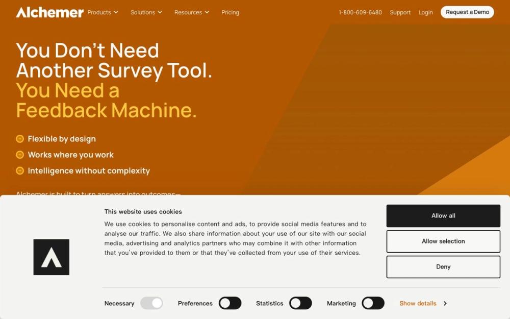 Screenshot of Alchemer Screenshot of Alchemer
