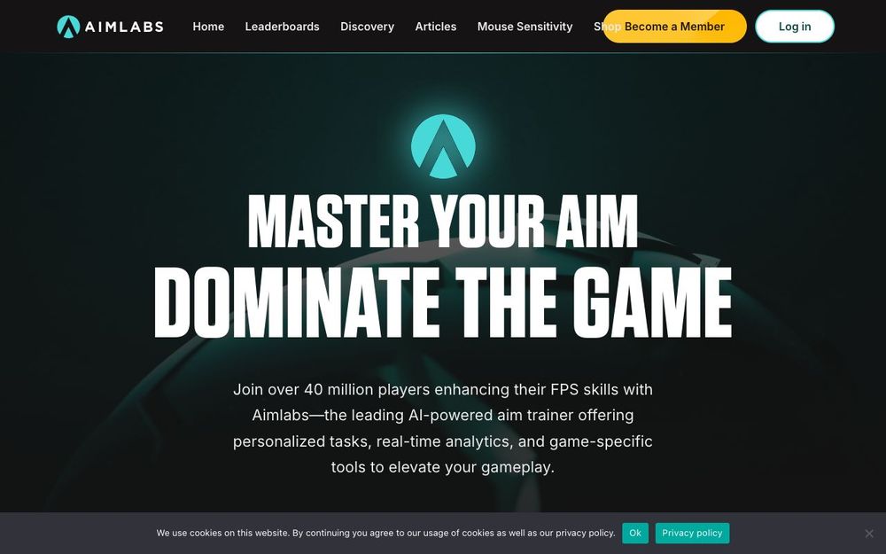 Screenshot of Aim Lab