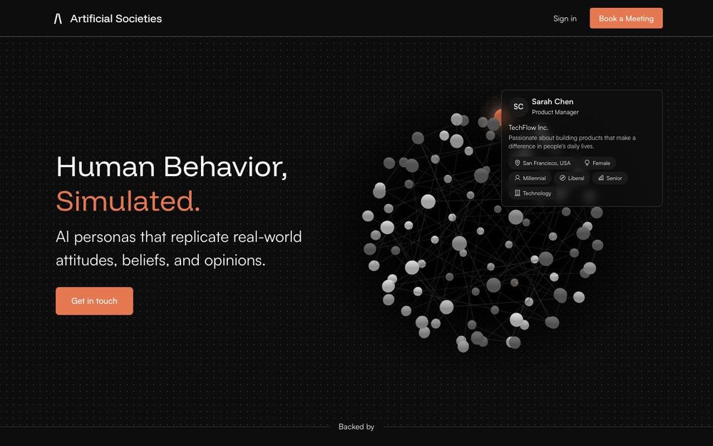 Screenshot of Societies.io Screenshot of Societies.io