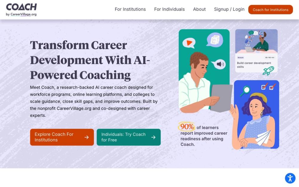 Screenshot of AI Career Coach Screenshot of AI Career Coach