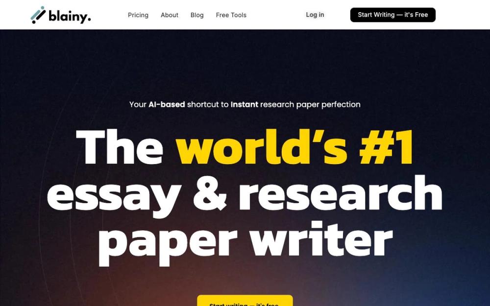 Screenshot of Blainy