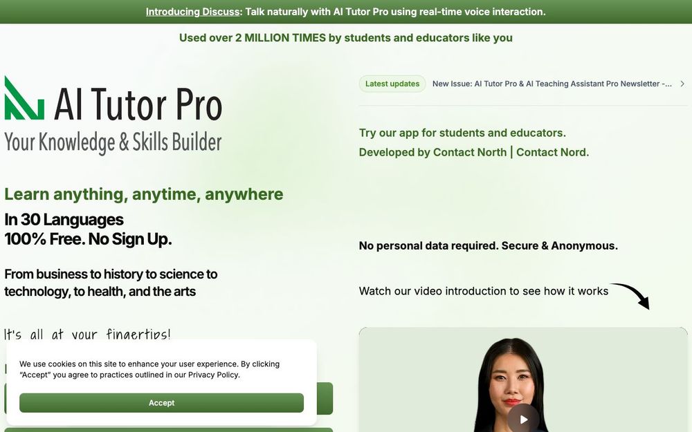 Screenshot of AI Tutor Pro Screenshot of AI Tutor Pro
