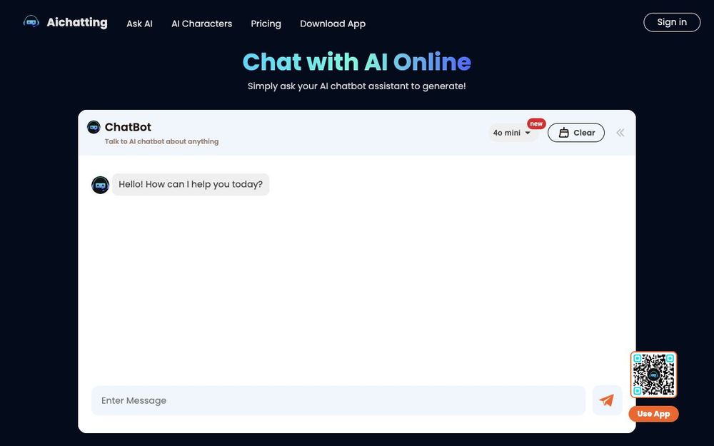 Screenshot of AI Chatting Screenshot of AI Chatting