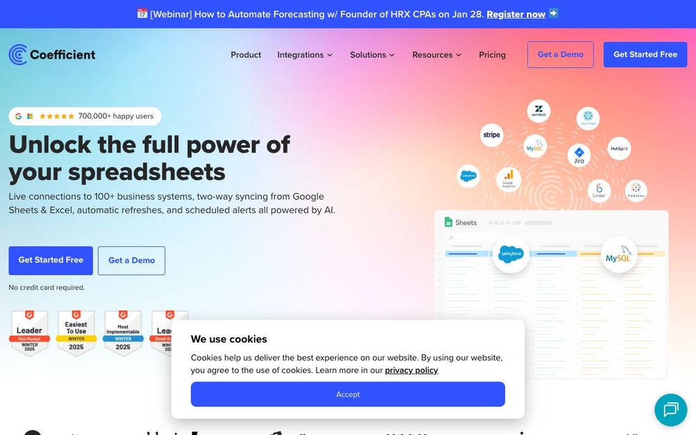 Screenshot of Coefficient