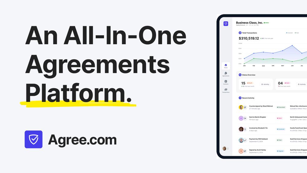 Screenshot of Agree.com