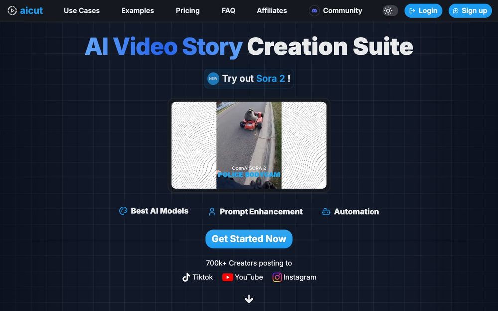 Screenshot of AICut Screenshot of AICut