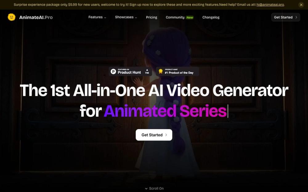 Screenshot of Animate AI Screenshot of Animate AI