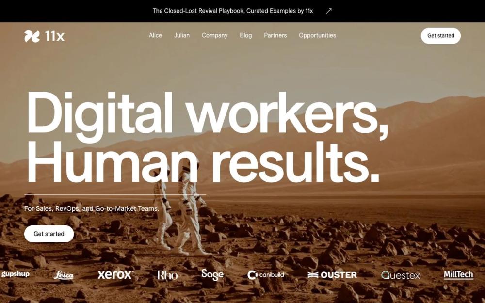 Screenshot of 11x AI Screenshot of 11x AI