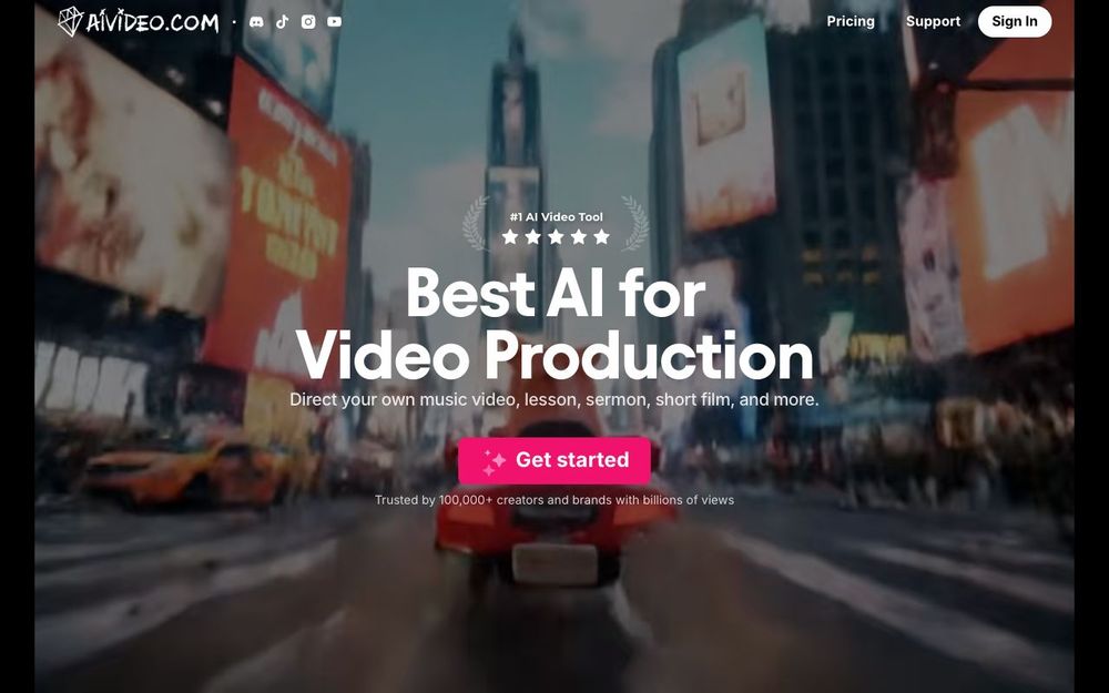 Screenshot of AiVideo Screenshot of AiVideo
