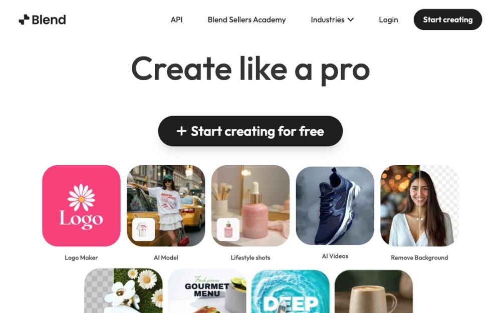 Screenshot of BlendNow Screenshot of BlendNow