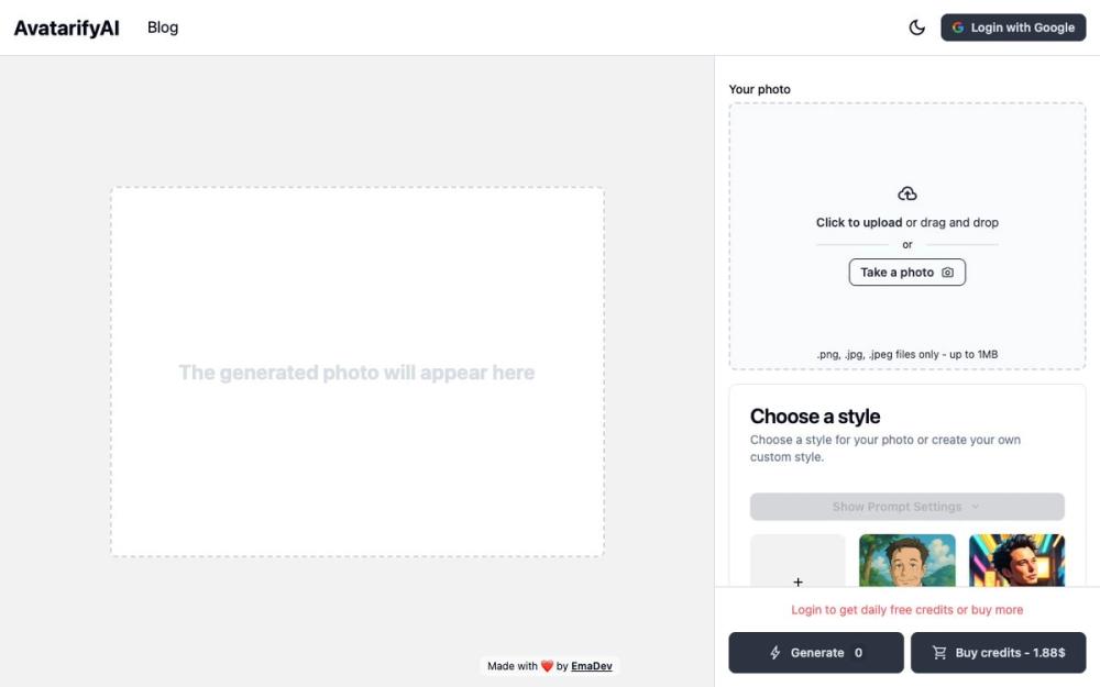 Screenshot of Avatarify Screenshot of Avatarify