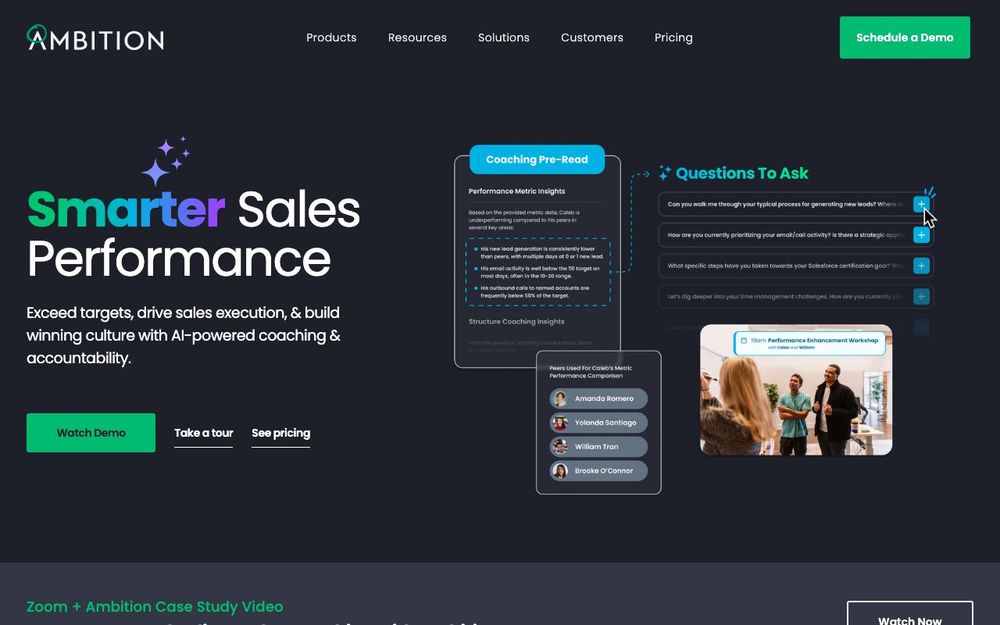 Screenshot of Ambition Screenshot of Ambition