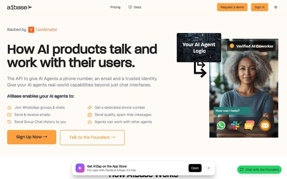 Screenshot of A1Base