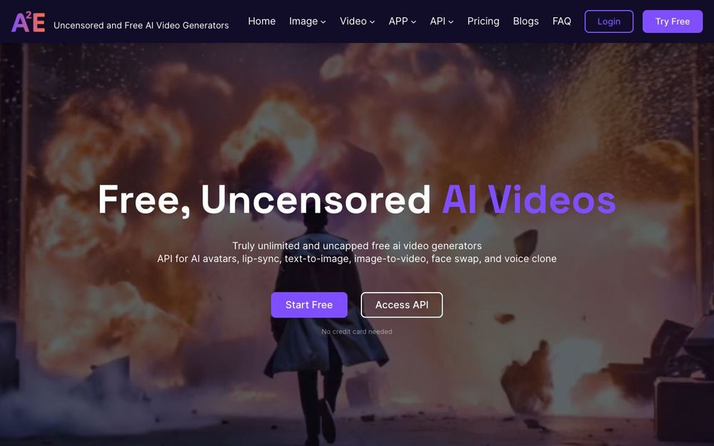 Screenshot of A2E Screenshot of A2E