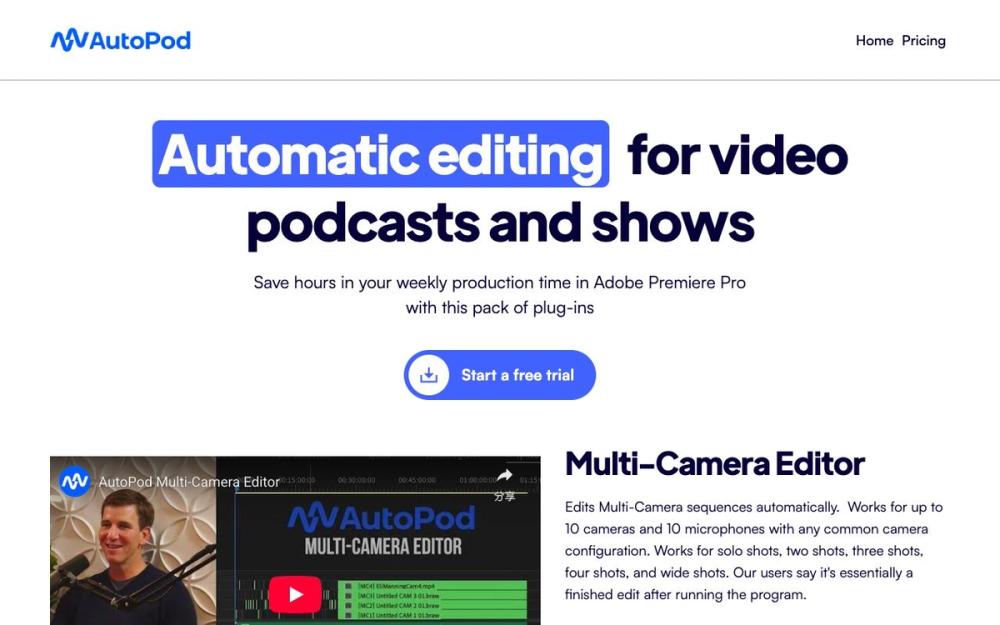 Screenshot of Autopod