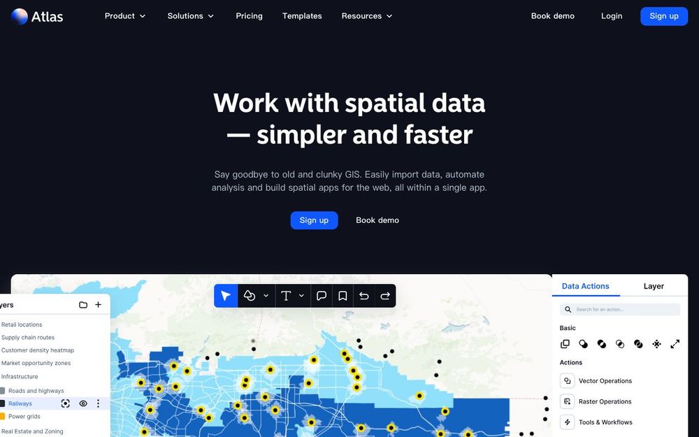Screenshot of Atlas AI