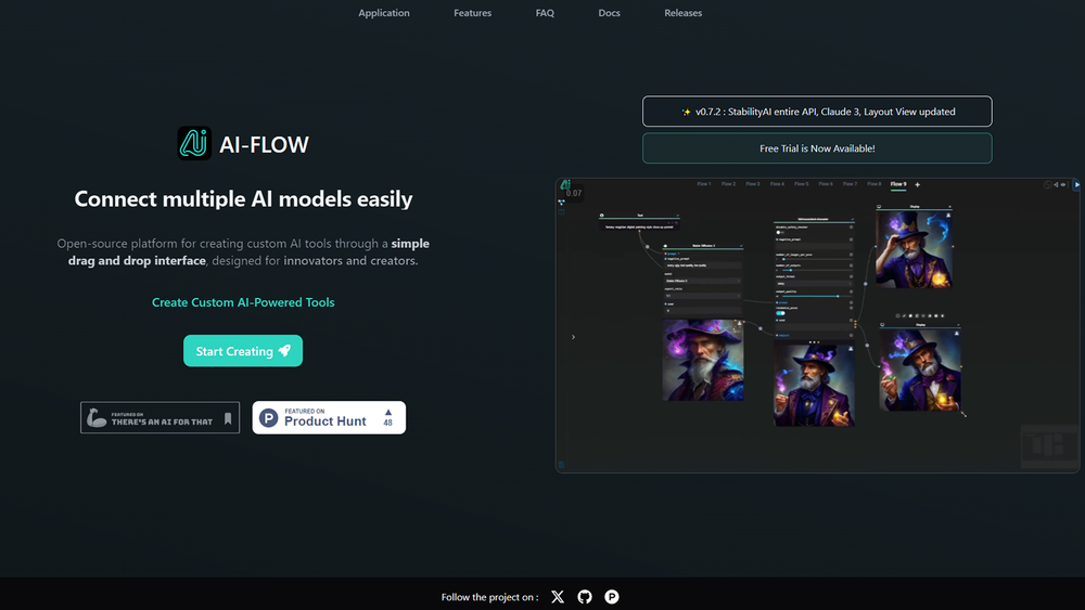 Screenshot of AI-Flow Screenshot of AI-Flow