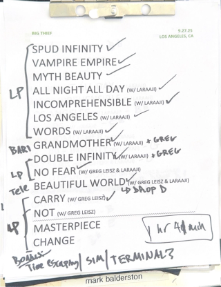 Los Angeles Setlist