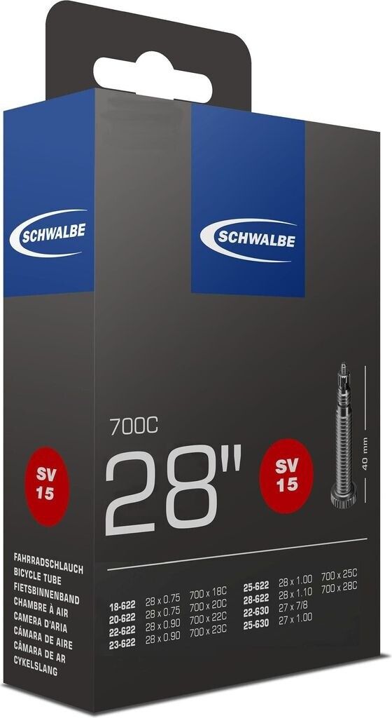 Schwalbe SV15 Ersatzschlauch für Rennradreifen