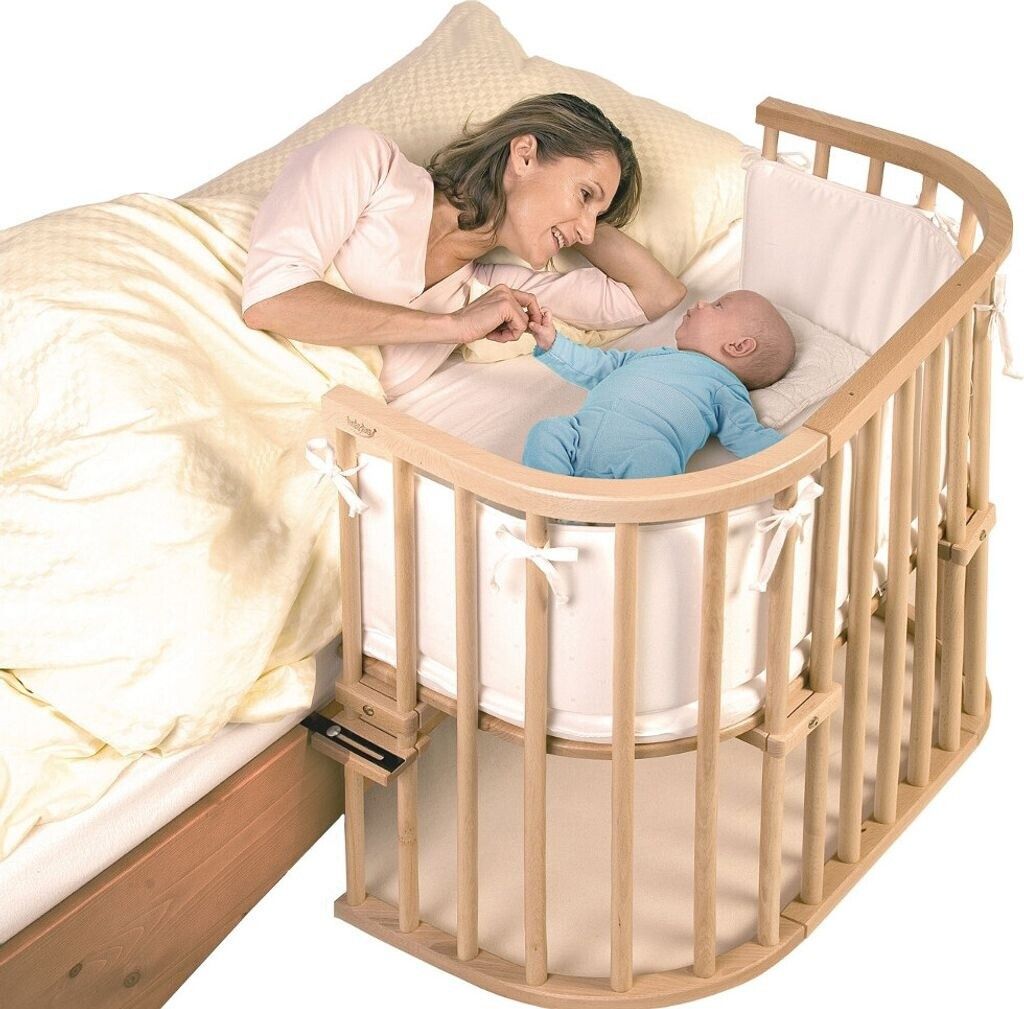 Babybay Original Beistellbett aus Buche natur lackiert