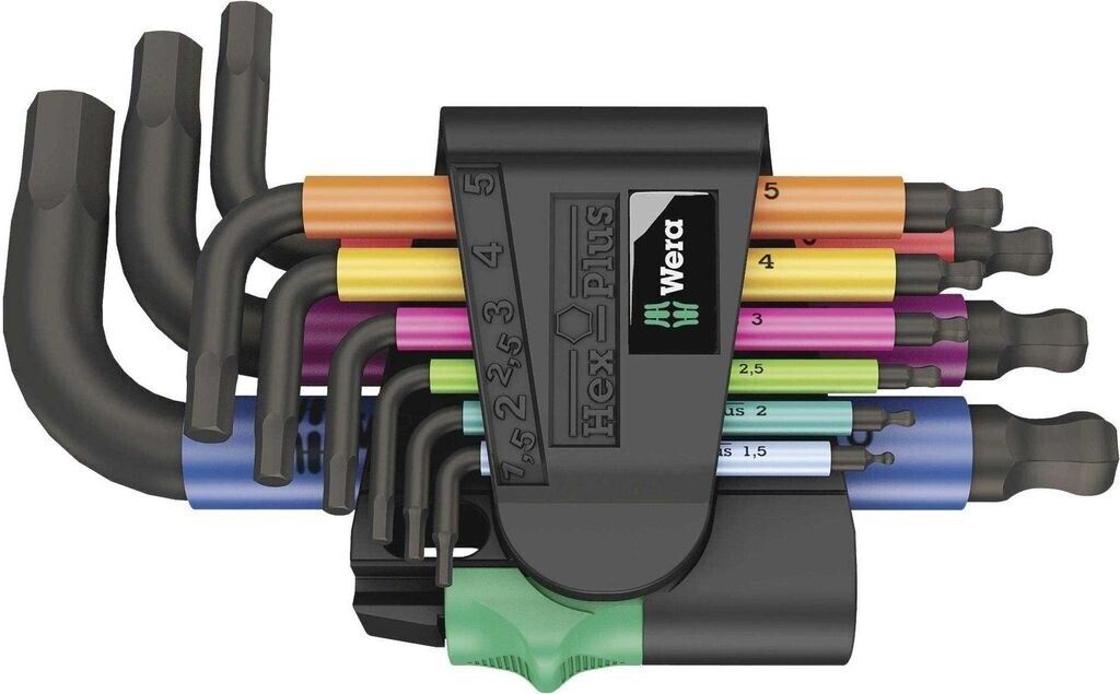 Wera 950/9 Hex-Plus Multicolour 2 Winkelschlüsselsatz