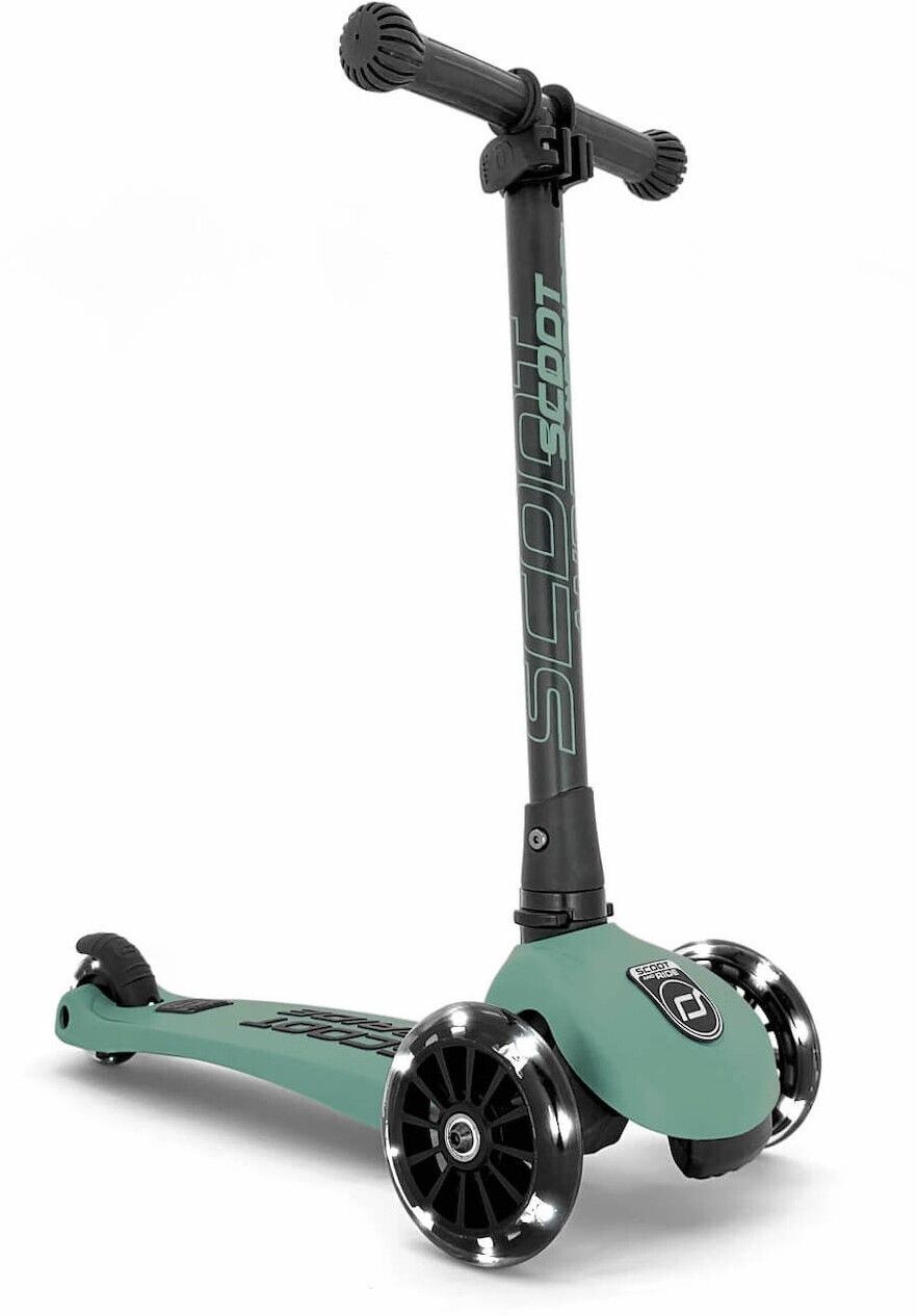 Scoot & Ride Highwaykick 3 LED Kinderscooter in ash