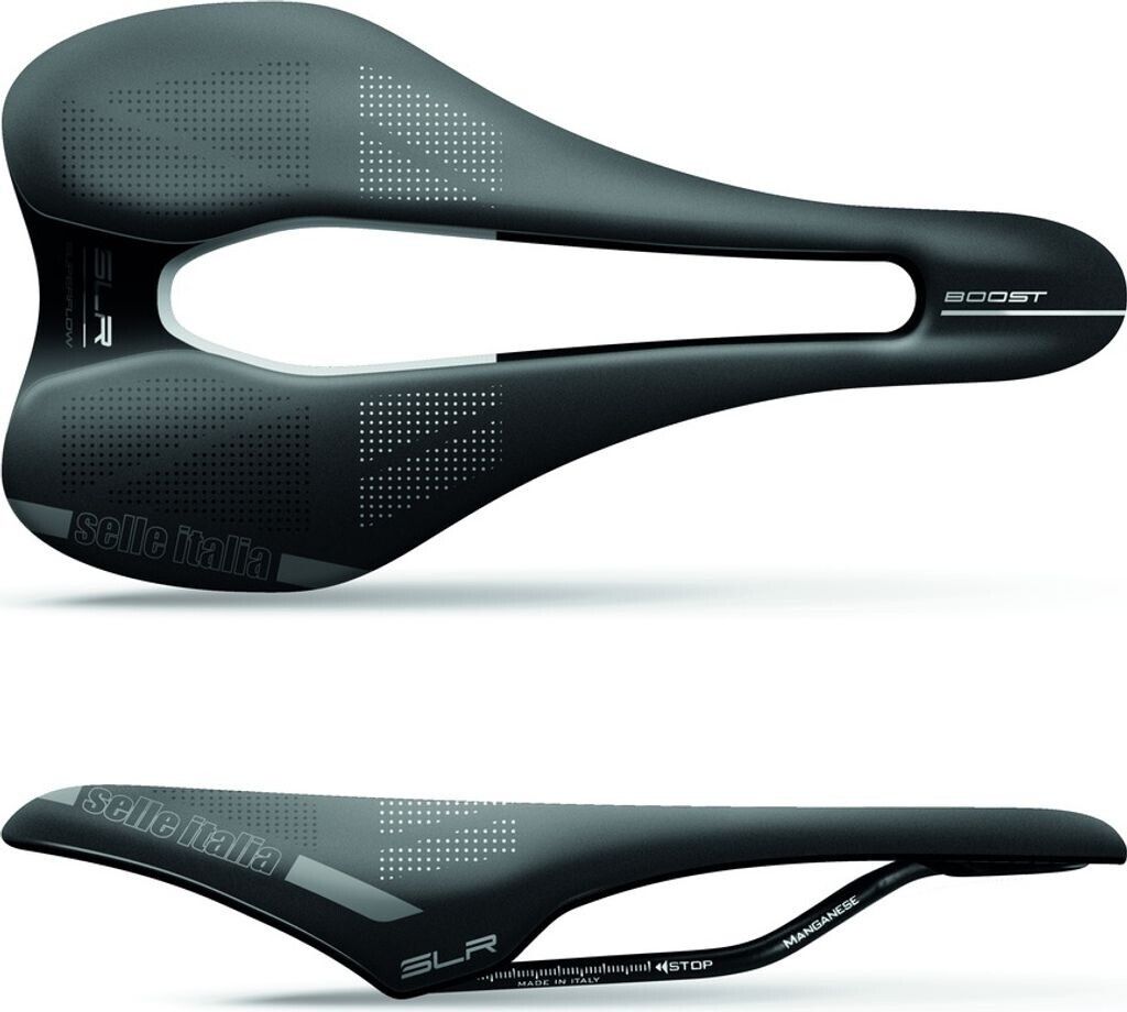 Selle Italia SLR Boost TM Superflow Sattel in Schwarz