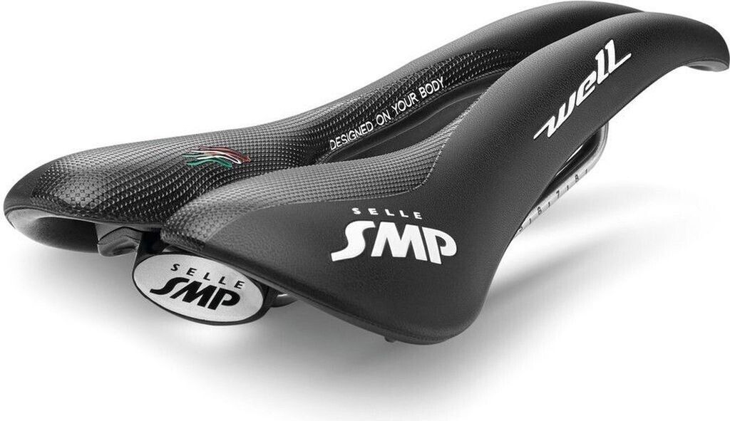 Selle SMP Well Sattel in Schwarz matt