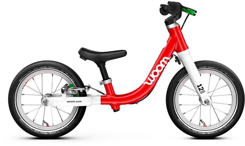 woom GO 1 Laufrad in woom red
