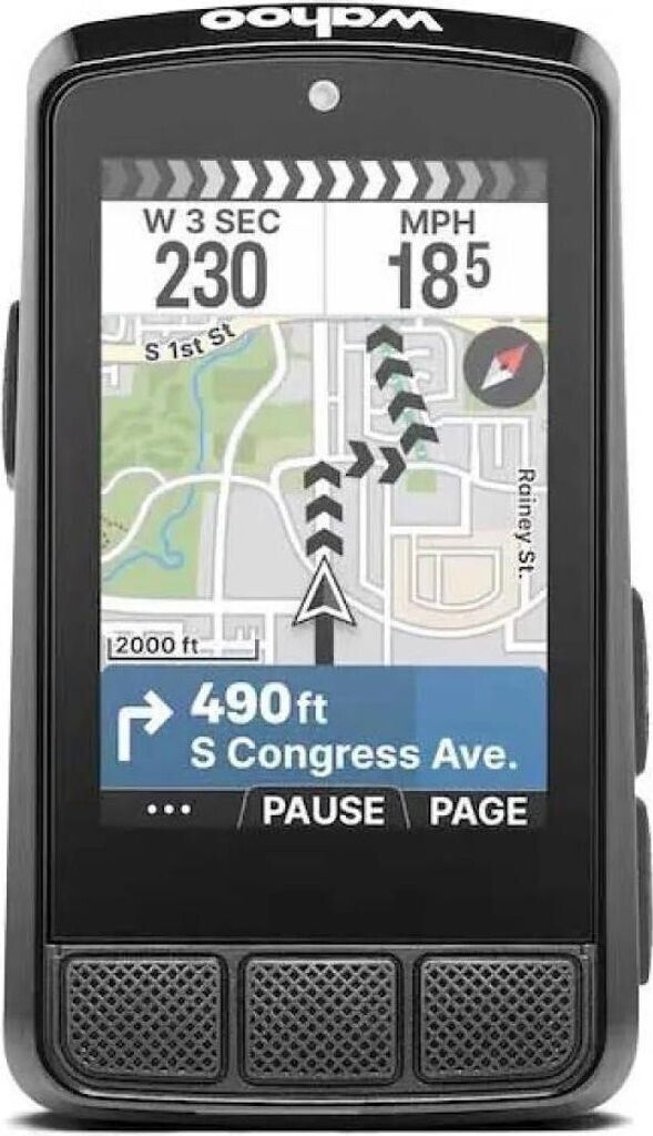 Wahoo ELEMNT Bolt 3 Fahrradcomputer in Schwarz