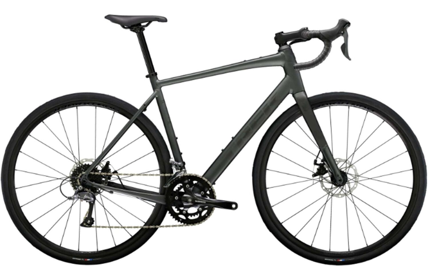 Trek Domane AL 2 Gen 4 Rennrad in Matte Lithium Grey