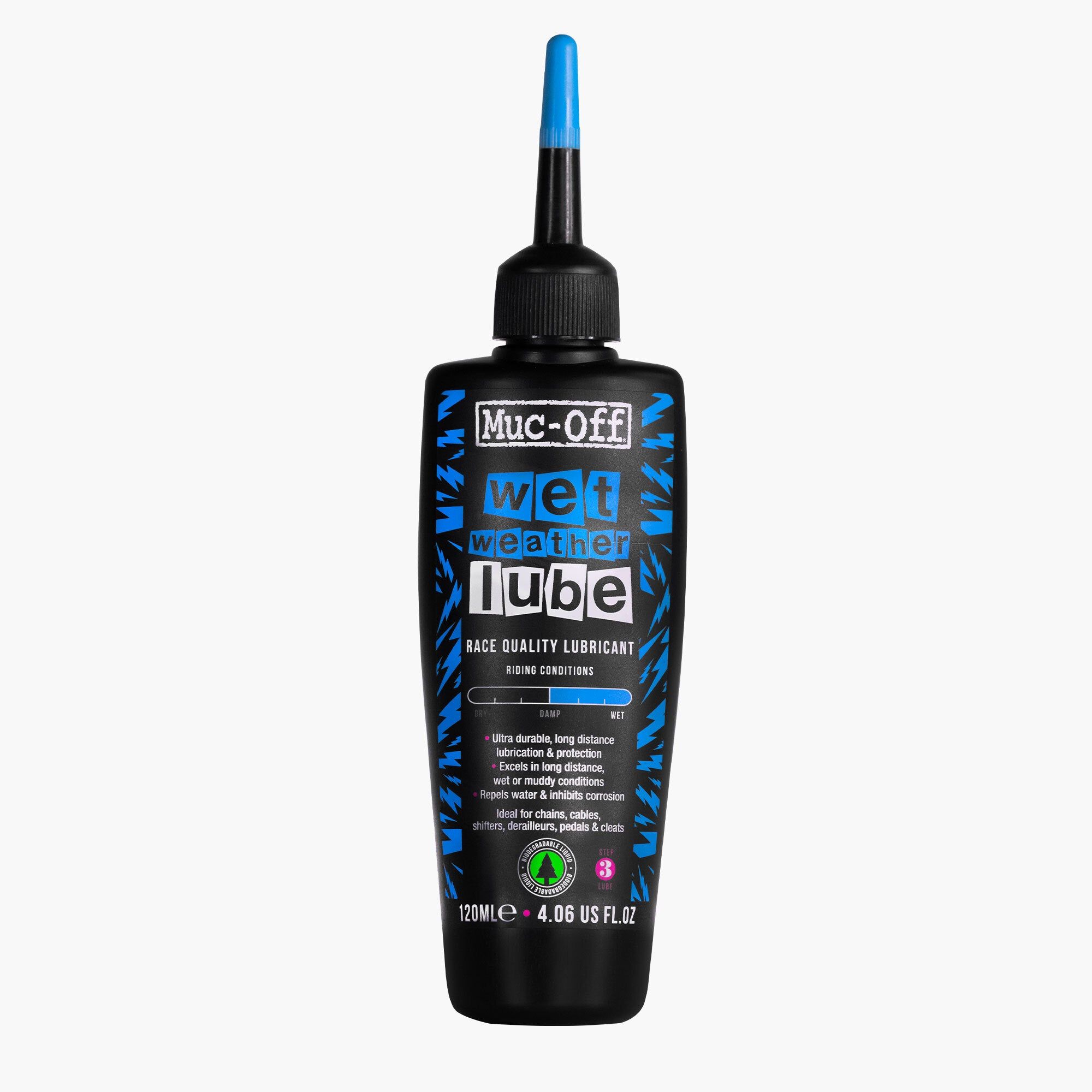Muc-Off Wet Lube Kettenschmiermittel, 120 ml Flasche
