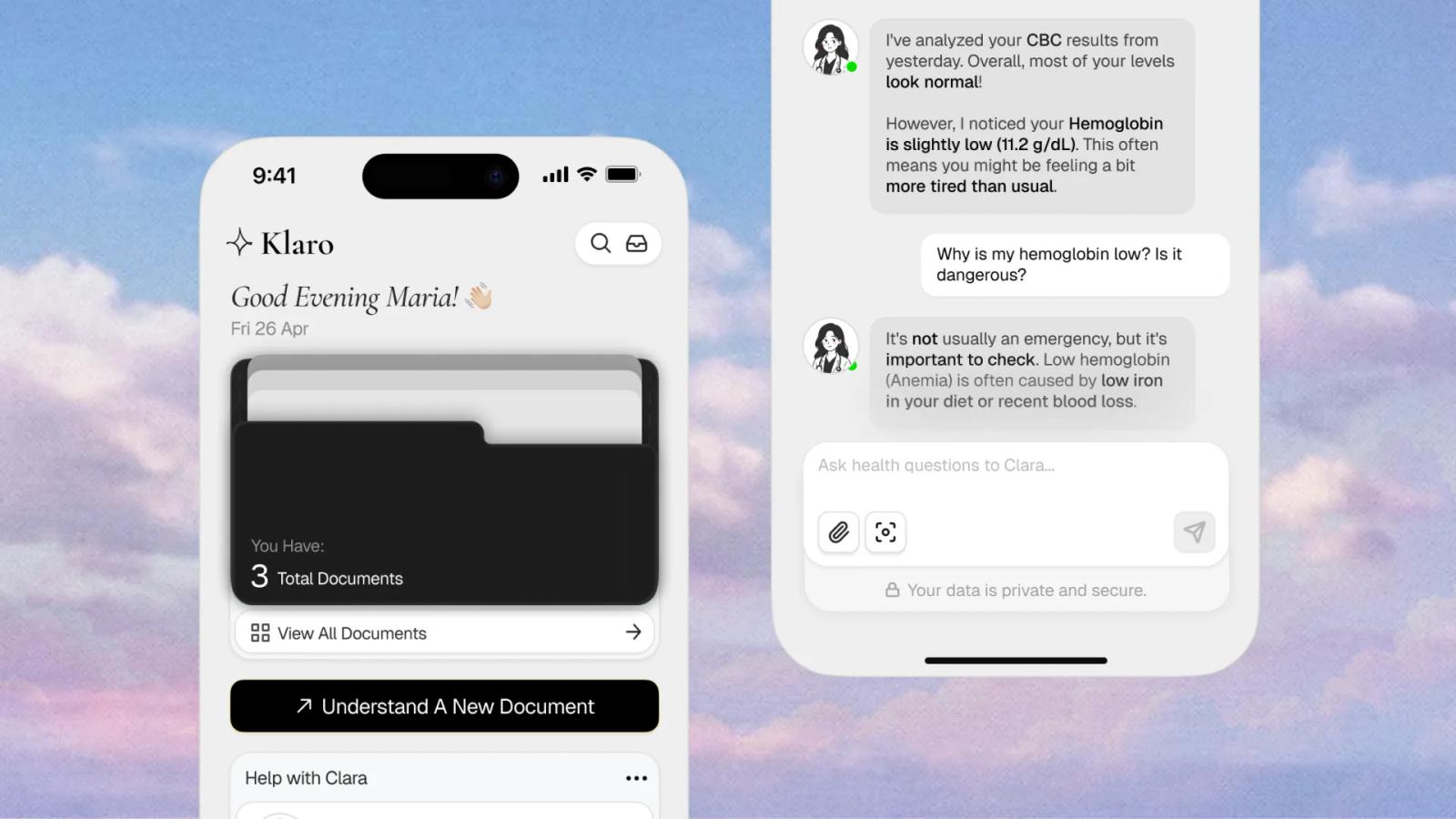 Klaro project preview four