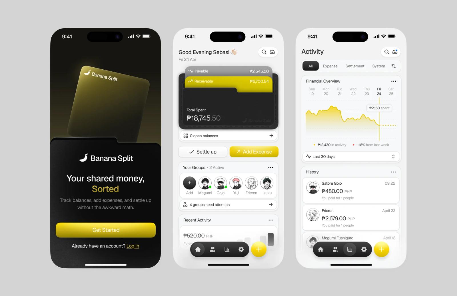 Bananasplit project preview