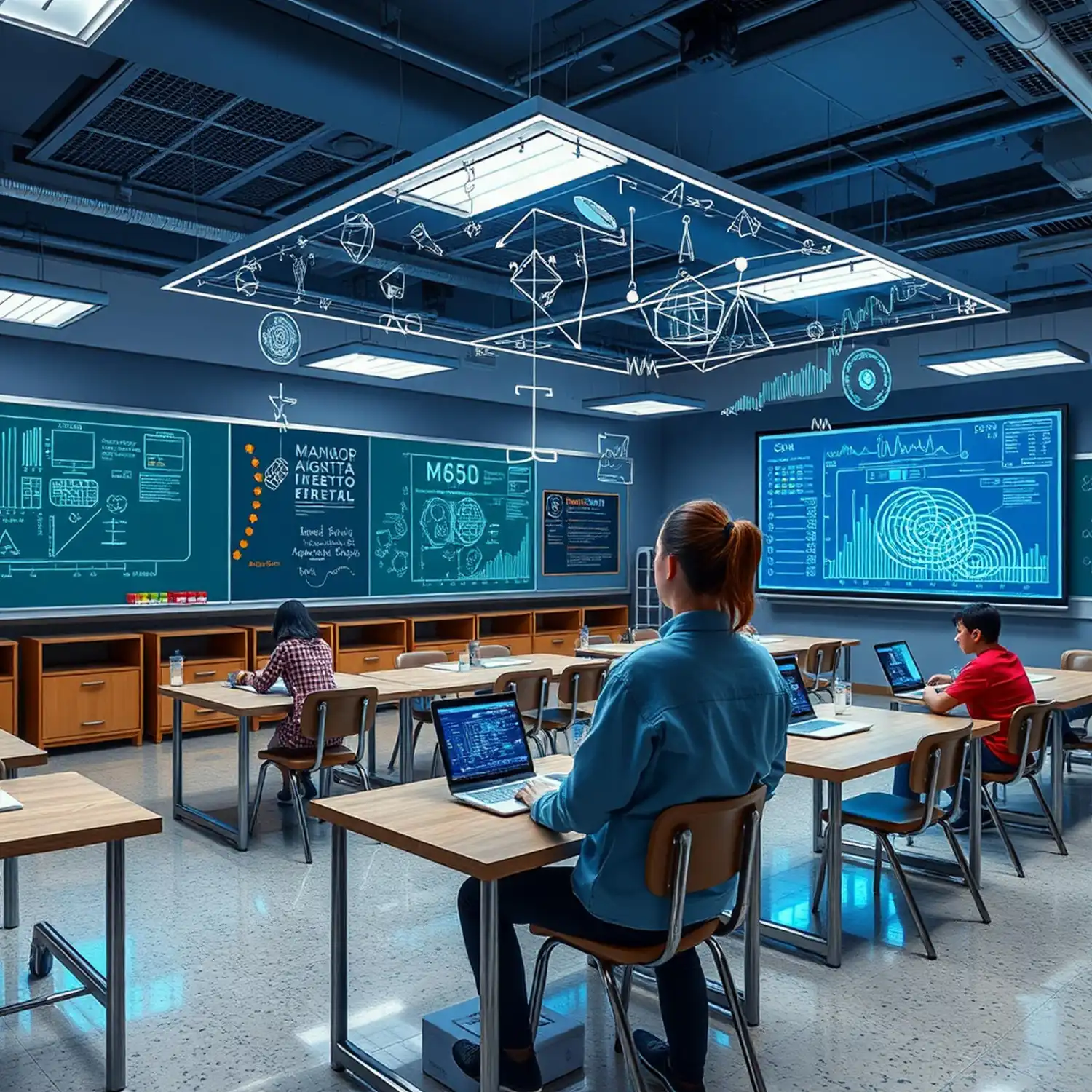 Augmented Reality Mathematics A New Dimension in Futuristic Classrooms